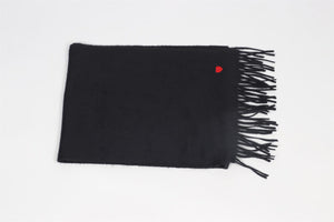 DOLCE & GABBANA NAVY CASHMERE SCARF