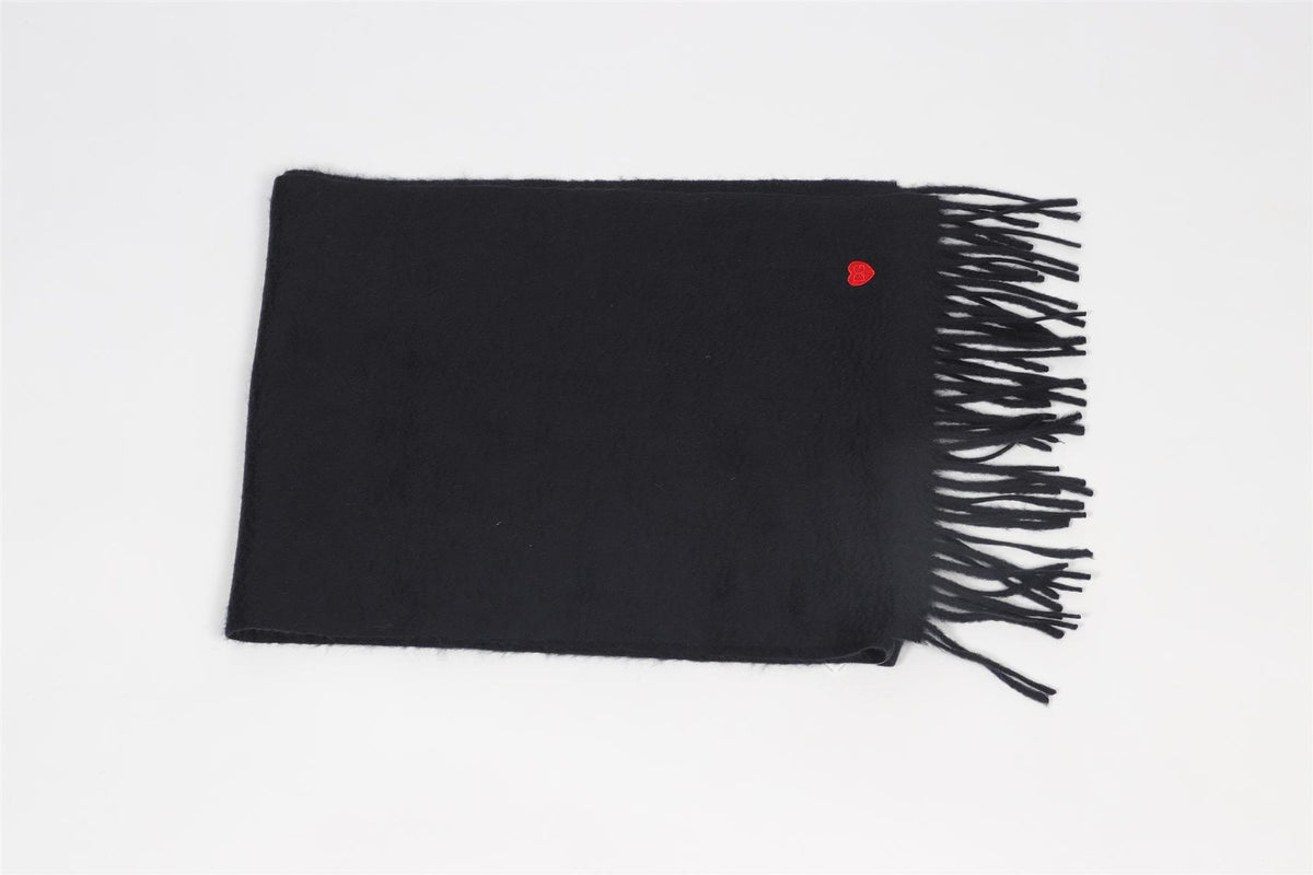 DOLCE & GABBANA NAVY CASHMERE SCARF