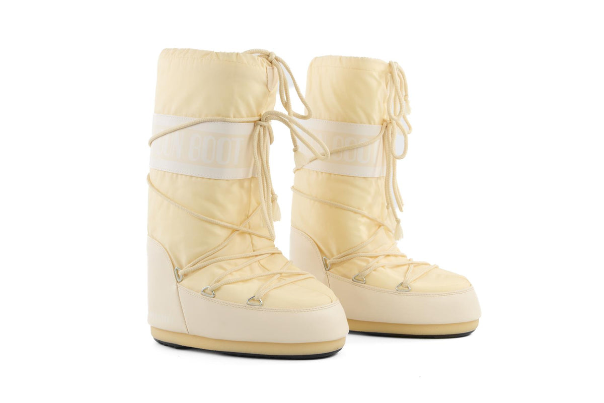MOON BOOT CREAM KIDS GIRLS BOOTS EU 35-38 UK 2.5-5 US 3.5-6