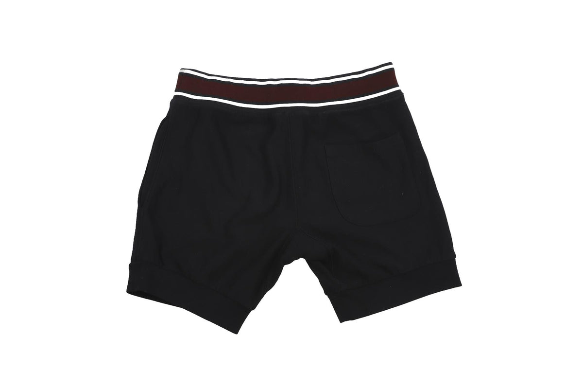 ALEXANDER MCQUEEN BLACK MEN'S COTTON SHORTS SMALL