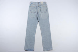 AGOLDE BLUE HIGH RISE STRAIGHT LEG JEANS W24 UK 6