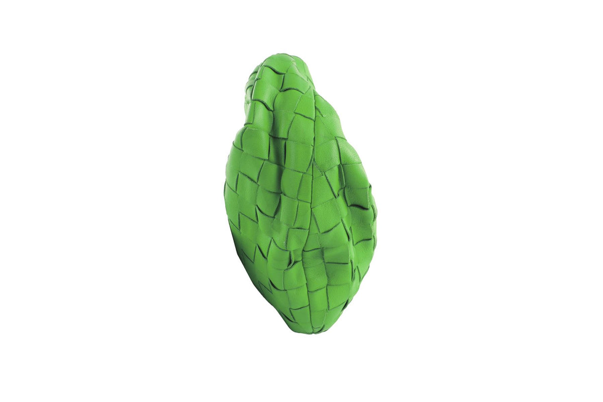 BOTTEGA VENETA GREEN JODIE MINI LEATHER BAG