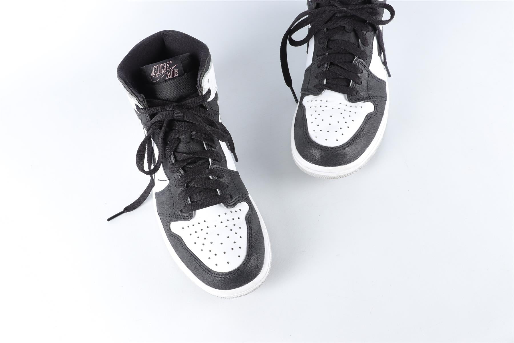 NIKE BLACK AIR JORDAN 1 RETRO STAGE HAZE SNEAKERS EU 40 UK 6 US 7