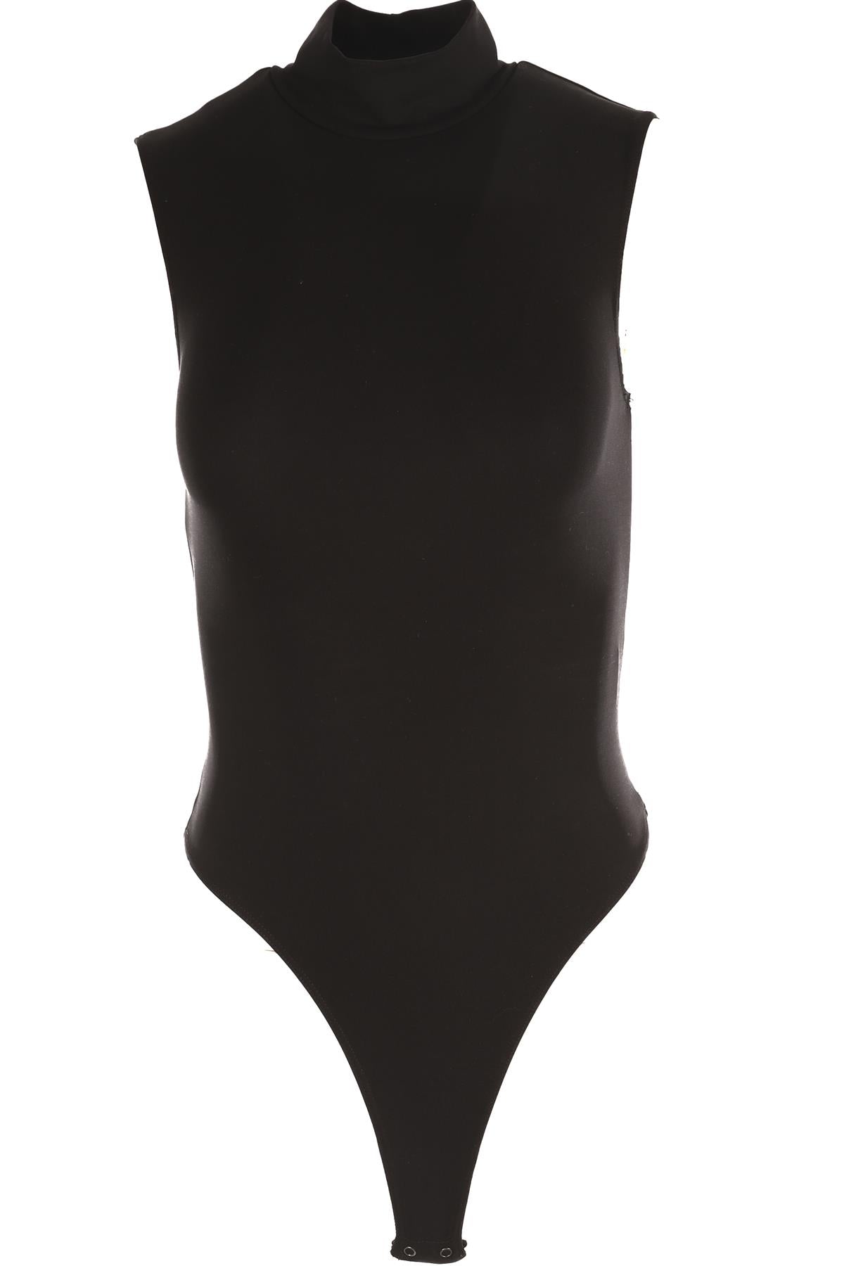 THE PARK BLACK JERSEY BODYSUIT MEDIUM