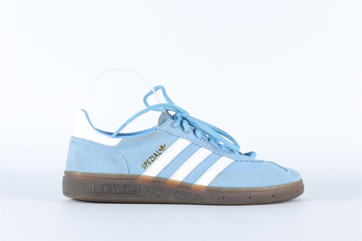 ADIDAS ORIGINALS BLUE HANDBALL SPEZIAL SUEDE SNEAKERS EU 39 UK 6 US 9