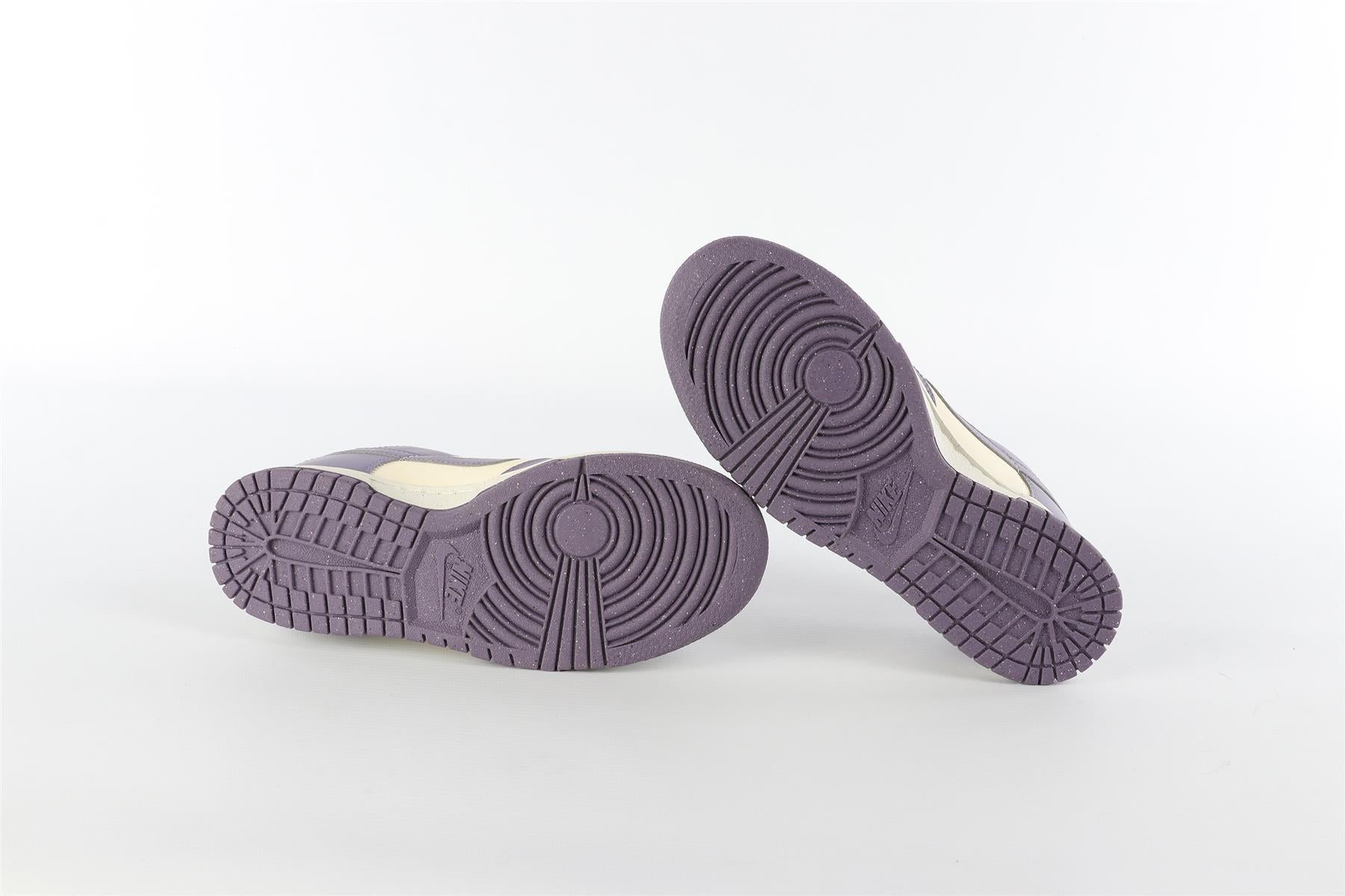 NIKE PURPLE LEATHER TRAINERS EU 35.5 UK 3 US 5