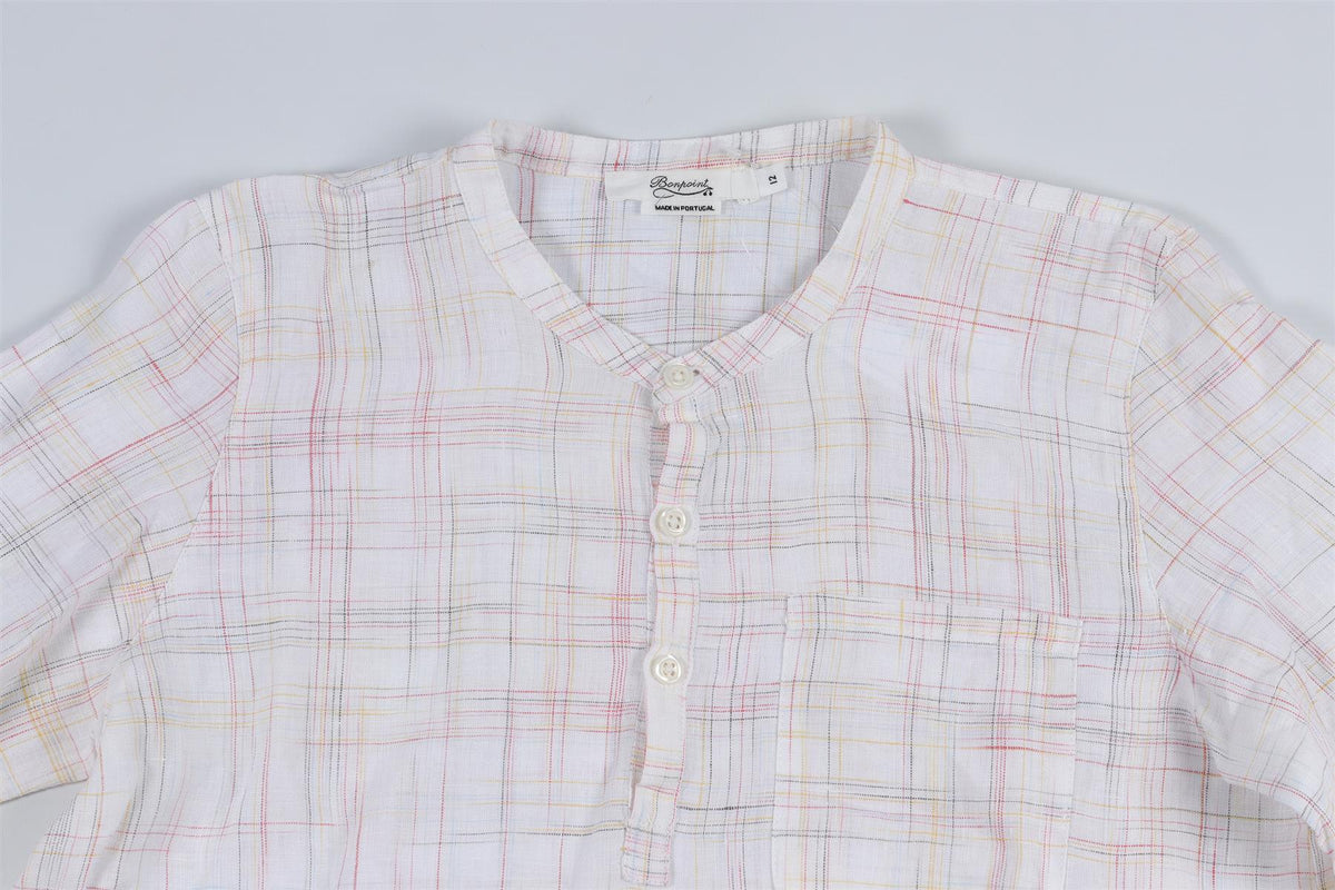 BONPOINT MULTI KIDS BOYS SHIRT 12 YEARS
