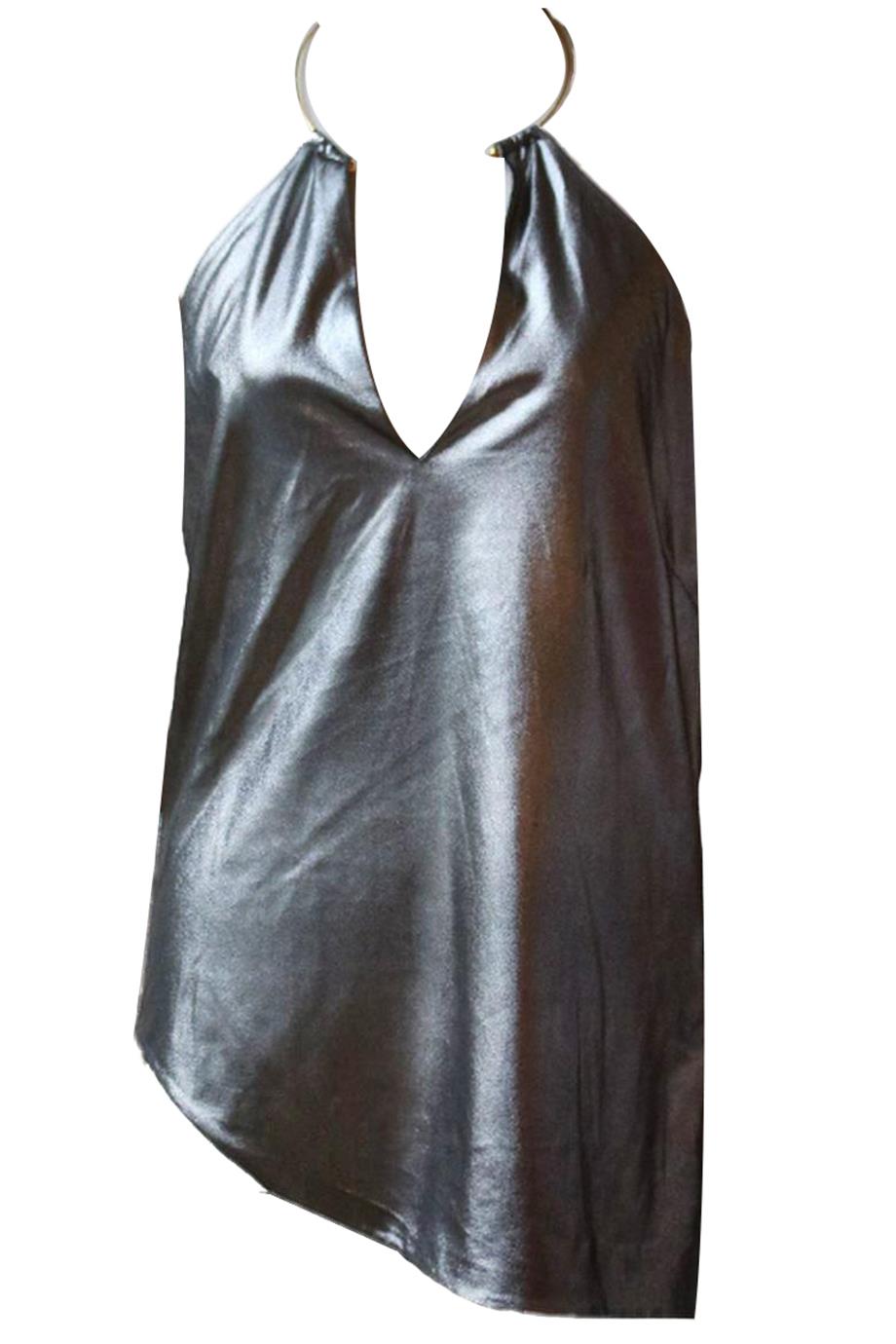 ESTEBAN CORTAZAR V NECK RACER BACK TOP FR 38 UK 10