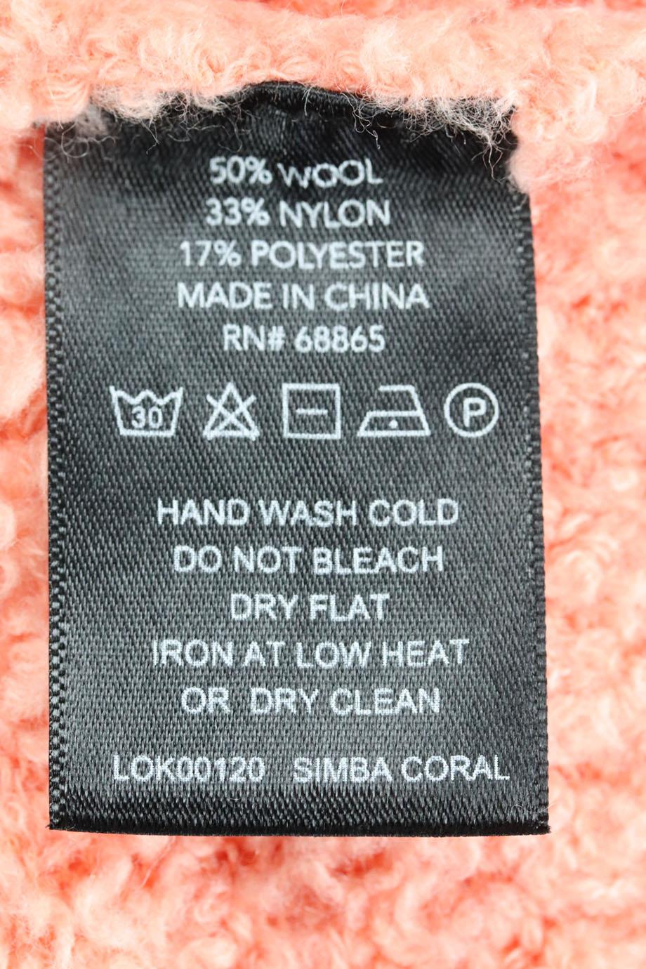 LE ORE COZY BOUCLÉ CARDIGAN SMALL