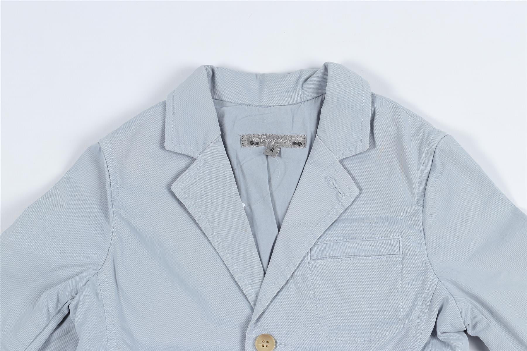 BONPOINT BLUE KIDS BOYS BLAZER 4 YEARS