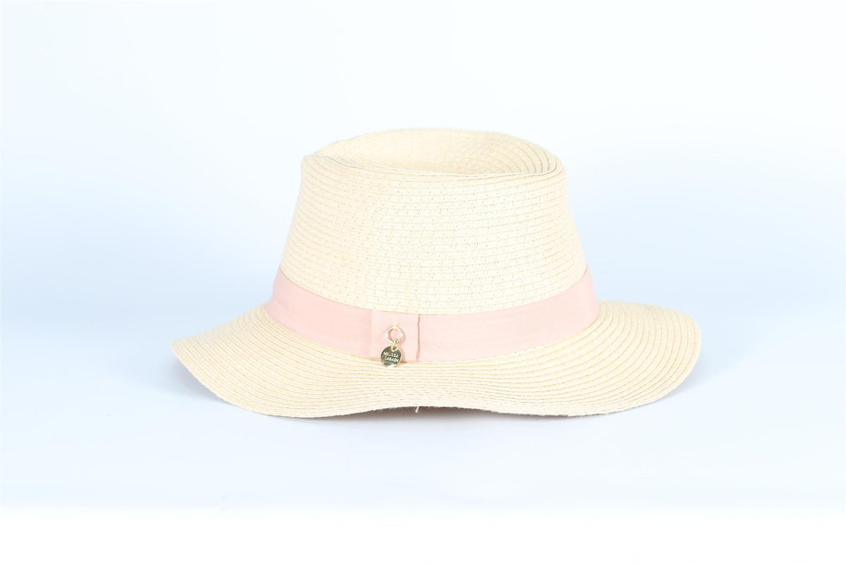MELISSA ODABASH STRAW HAT ONE SIZE