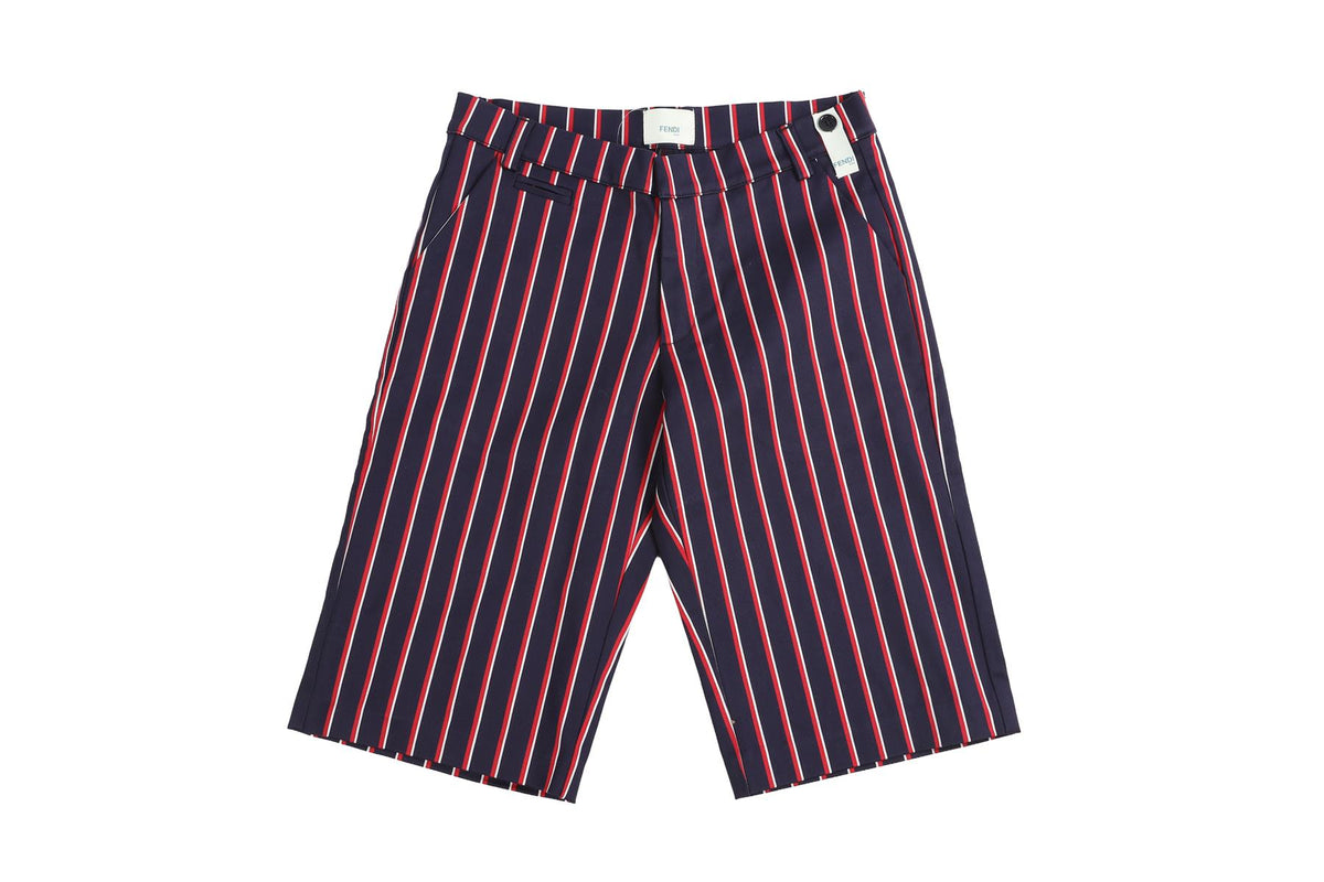 FENDI NAVY KIDS BOYS SHORTS 10 YEARS