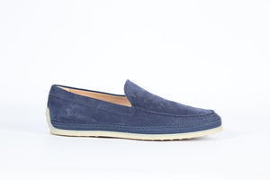 TOD'S MEN'S SUEDE LOAFERS EU 44.5 UK 10.5 US 11.5