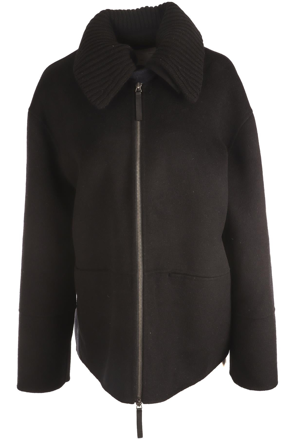 PROENZA SCHOULER WHITE LABEL BLACK WOOL JACKET LARGE