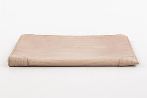 GIVENCHY TAUPE LEATHER CLUTCH