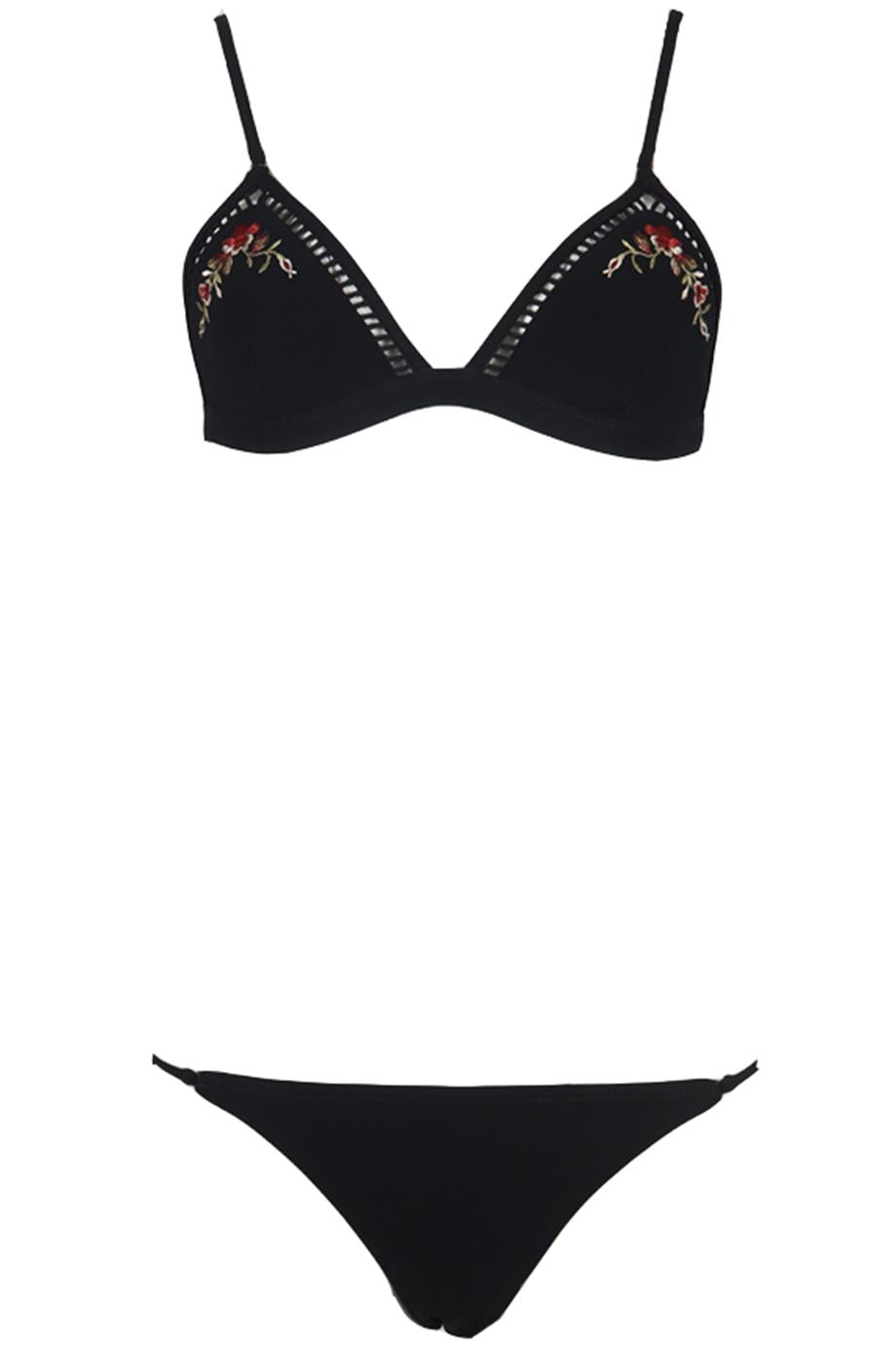 ZIMMERMAN STRETCH TRIANGLE BIKINI UK 10