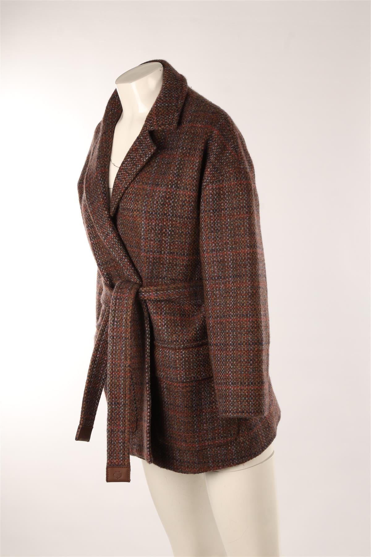 LORO PIANA MULTI CASHMERE JACKET SMALL