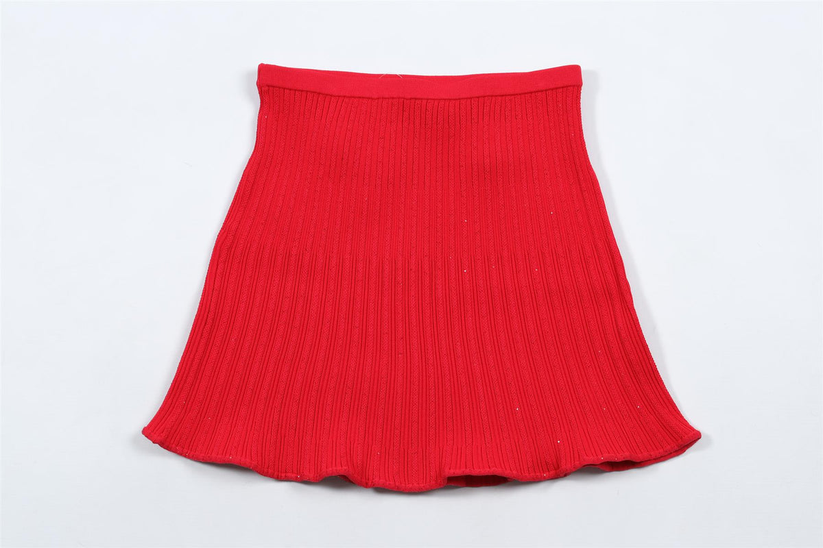 SELF-PORTRAIT RED KIDS GIRLS SKIRT 10-12 YEARS