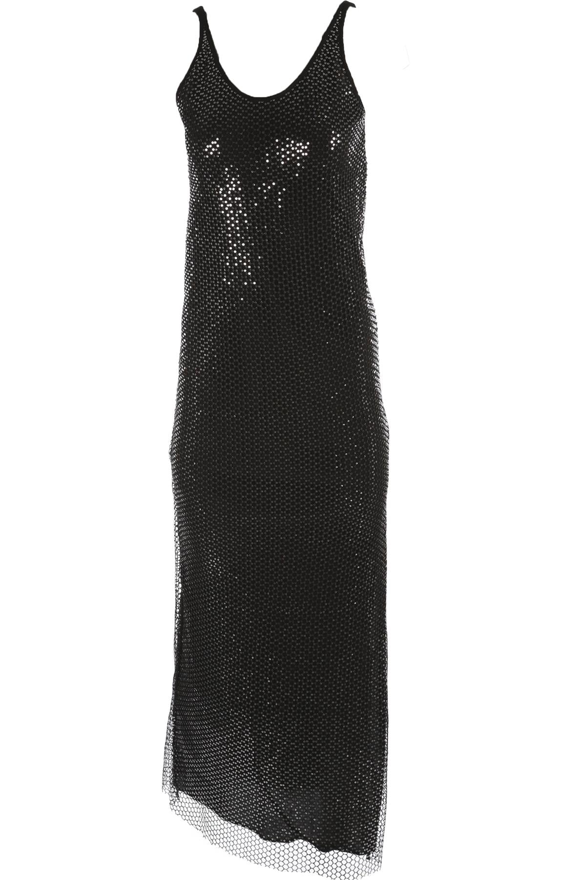 RAG & BONE BLACK SEQUIN MAXI DRESS XSMALL