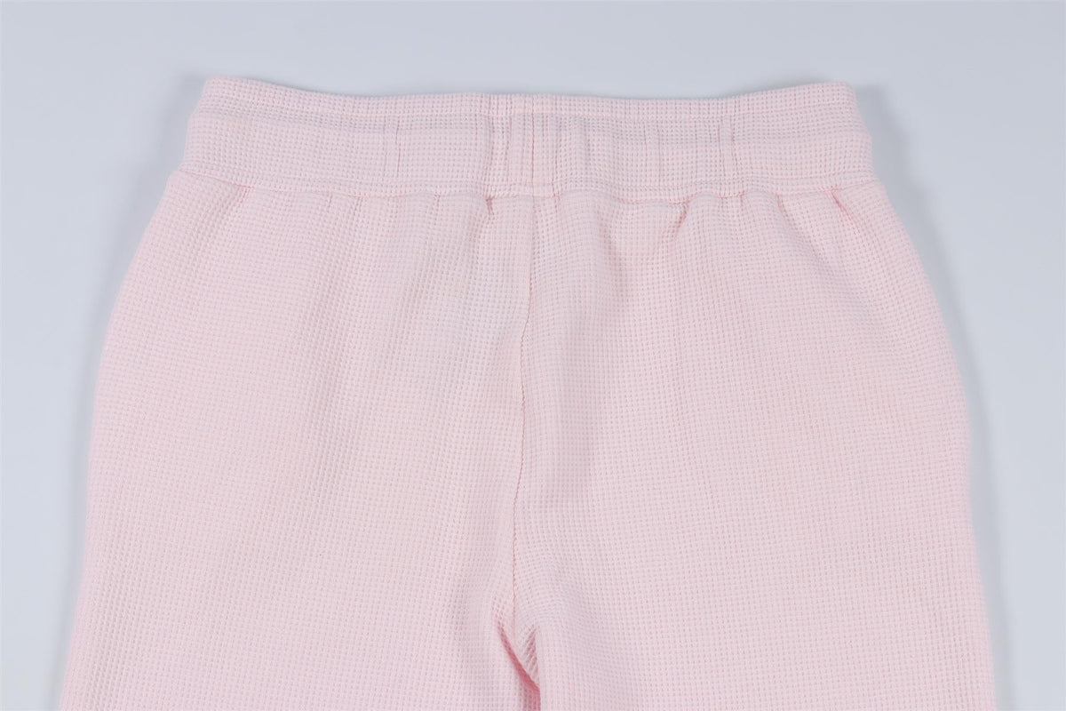 NEGATIVE UNDERWEAR PINK COTTON TRACK PANTS LARGE