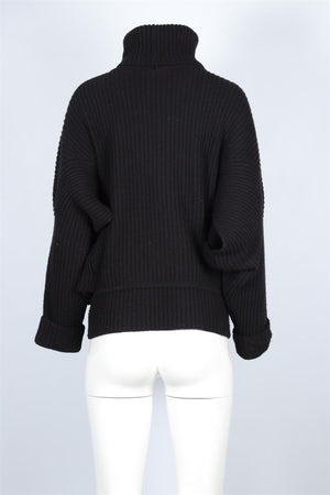 Antonio Berardi Black Wool Sweater IT 44 UK 12