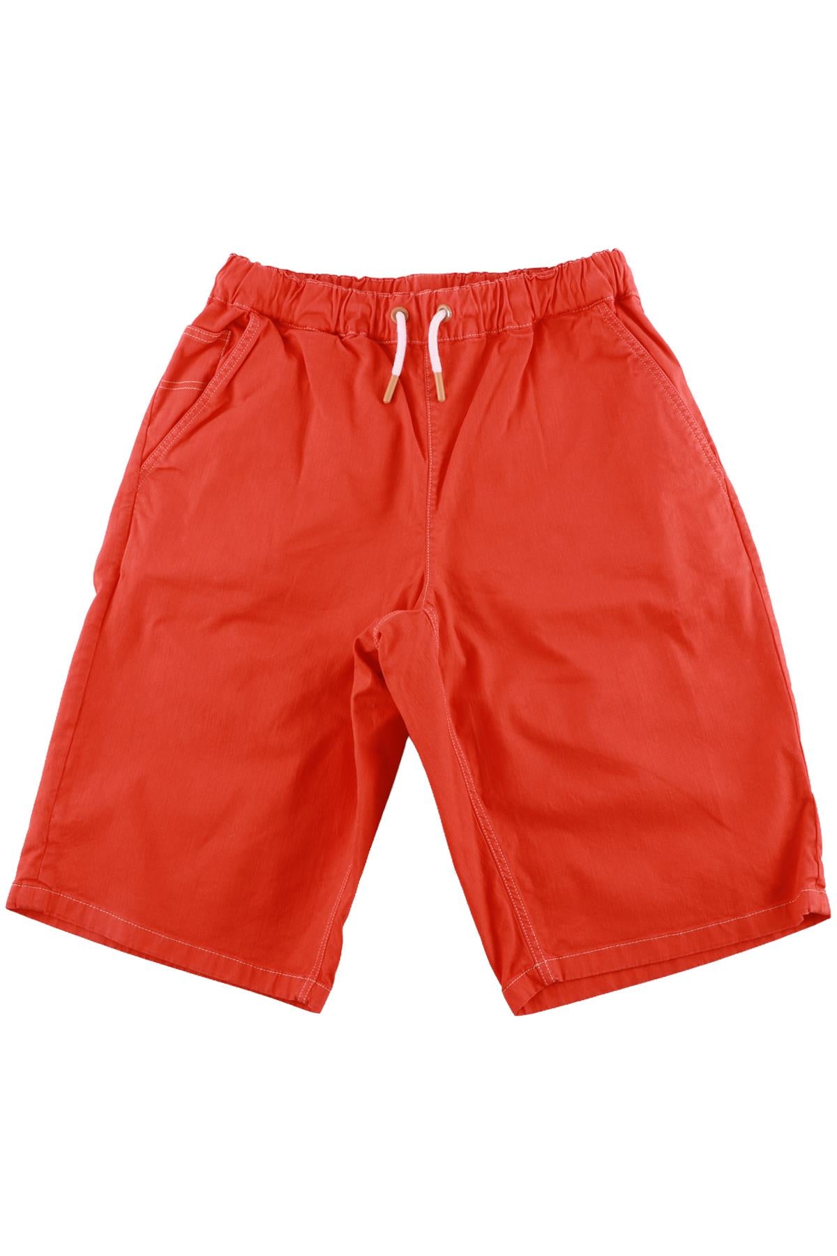 RED TEEN BOYS SHORTS