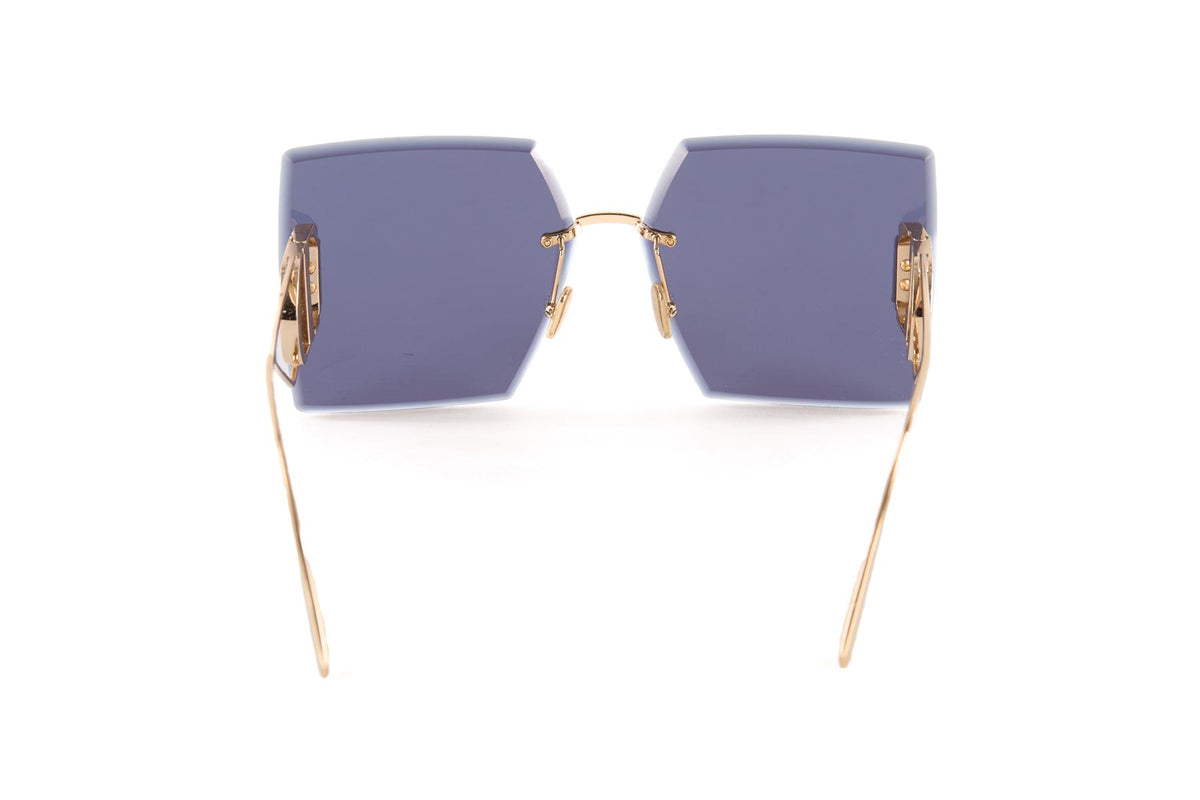 CHRISTIAN DIOR BLACK 30MONTAIGNE SQUARE FRAME SUNGLASSES