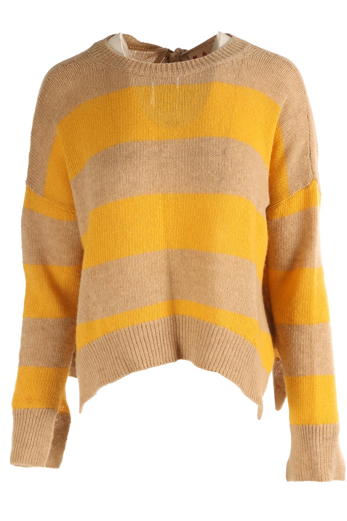 MARNI YELLOW WOOL SWEATER IT 38 UK 6