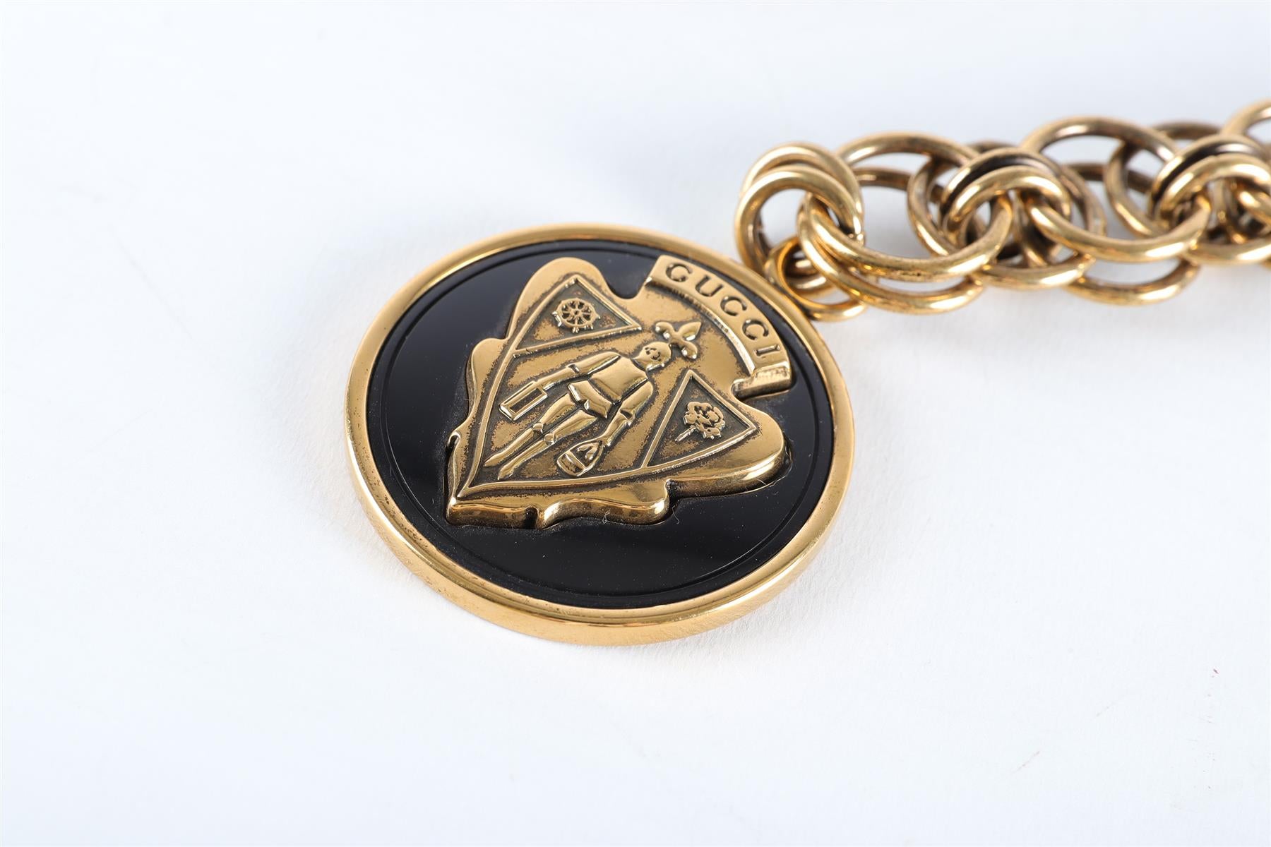 GUCCI GOLD HYSTERIA CHAIN BELT