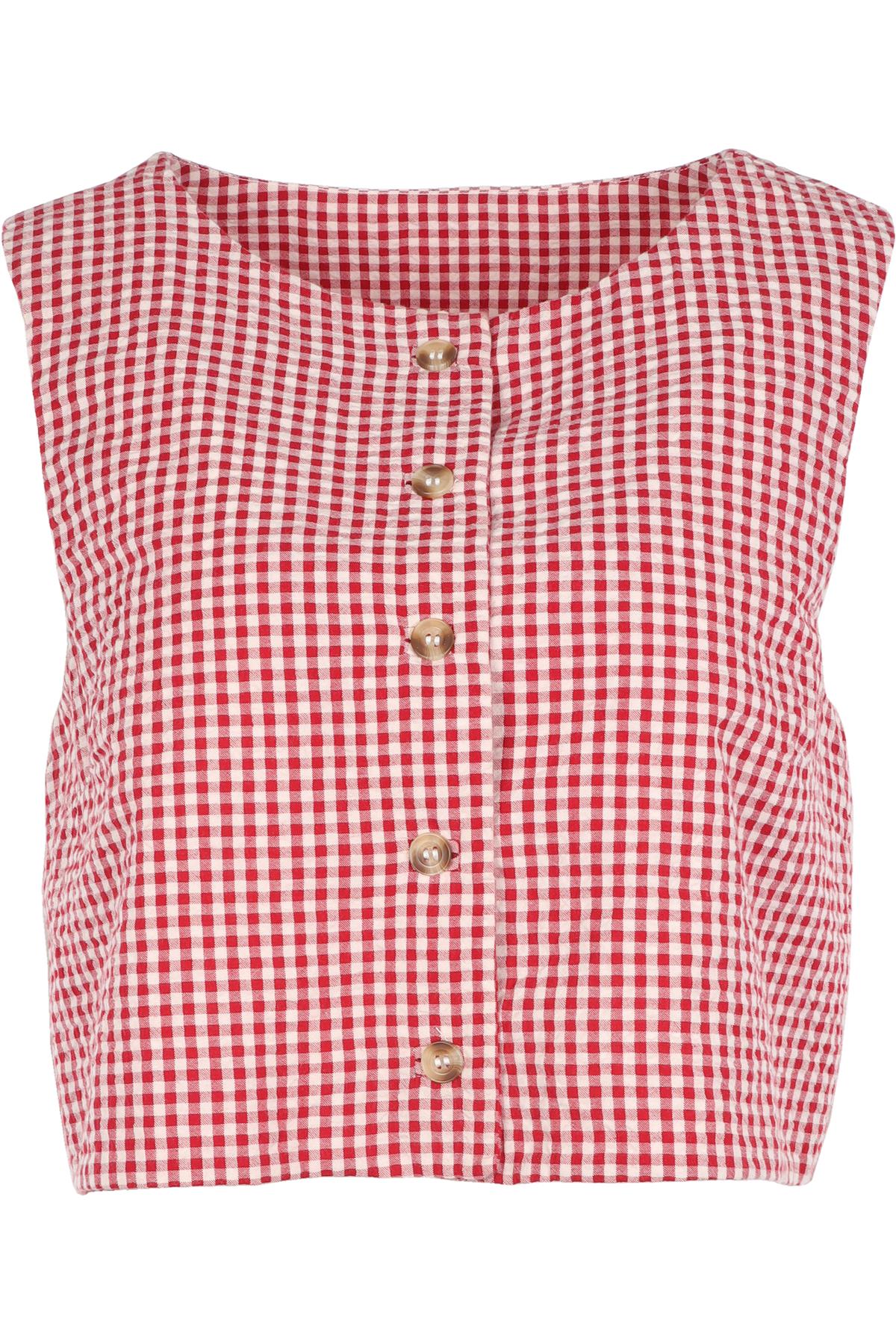 POSSE RED COTTON TOP SMALL