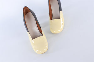 CELINE BLACK LEATHER PUMPS EU 38 UK 5
