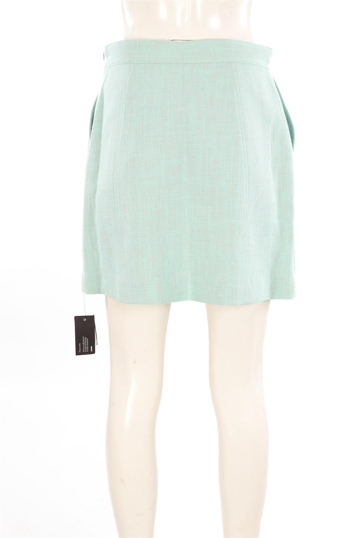 SEE BY CHLOÉ BLUE COTTON MINI SKIRT FR 40 UK 8