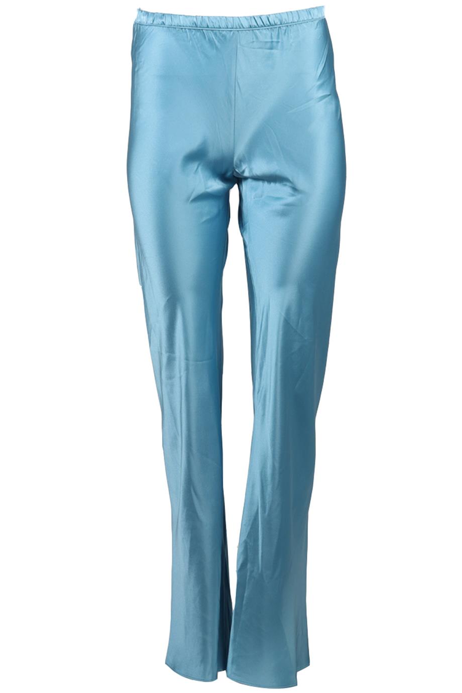 SILK LAUNDRY SILK FLARED PANTS XSMALL