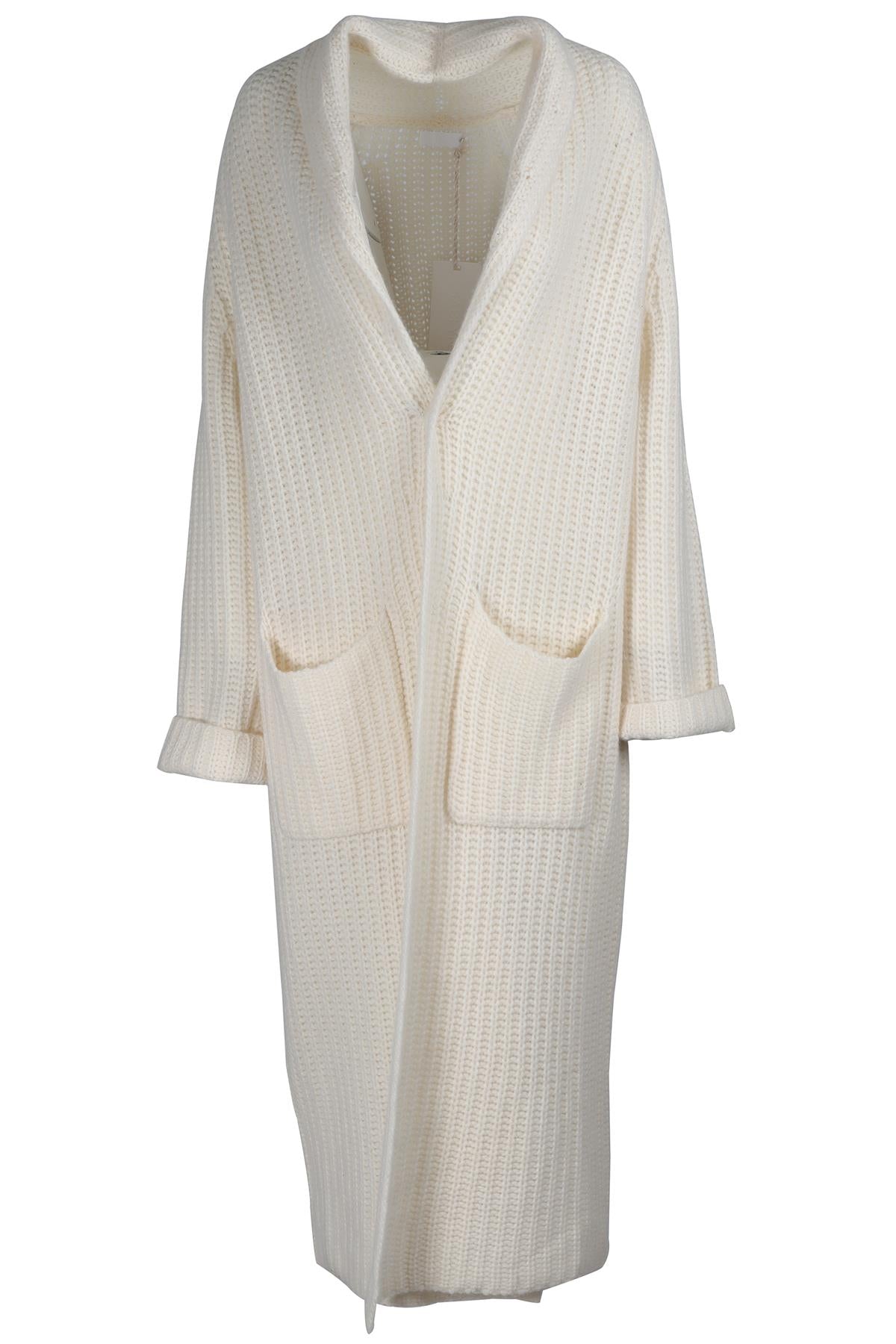 SABLYN CREAM CASHMERE CARDIGAN SMALL