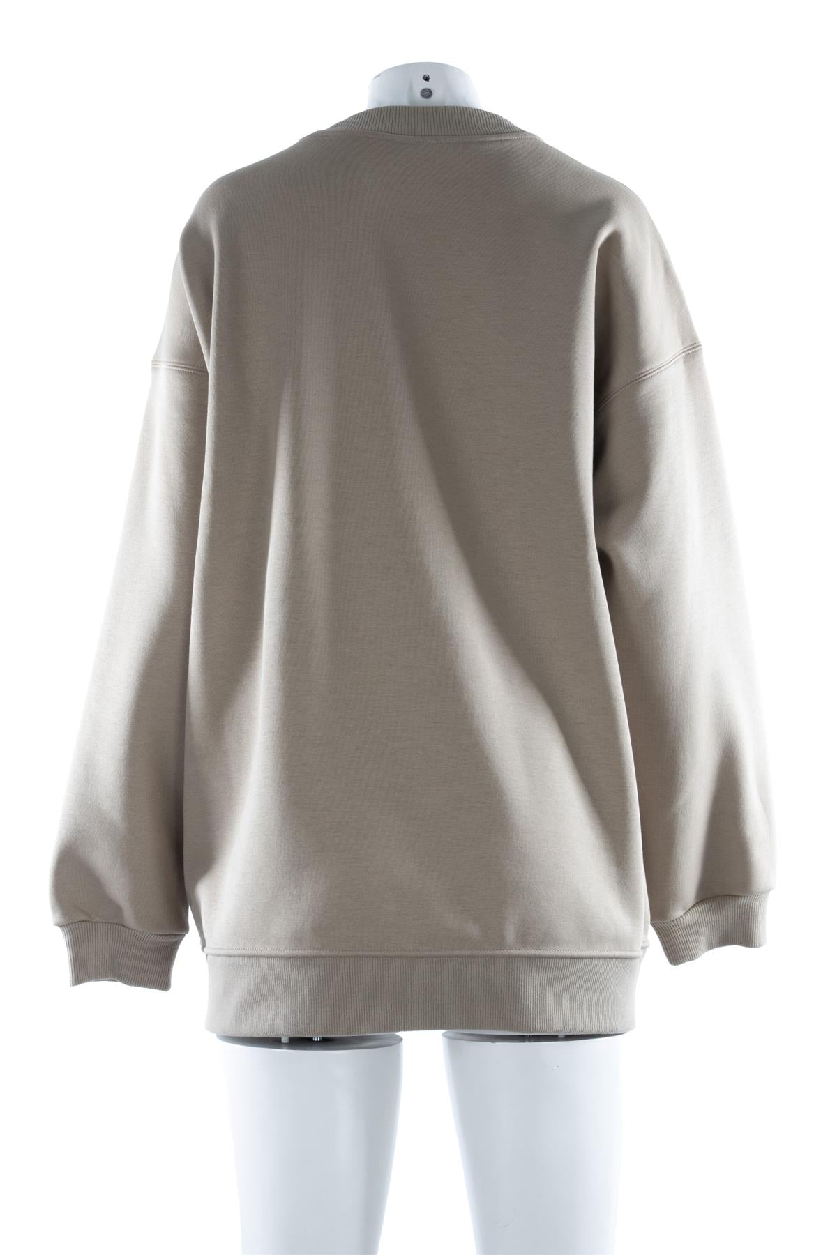LULULEMON BEIGE COTTON SWEATSHIRT MEDIUM