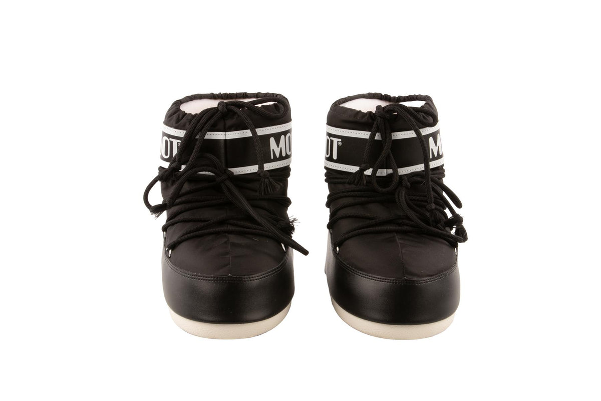 MOON BOOT BLACK SHELL BOOTS EU 39-41 UK 6-8 US 9-11