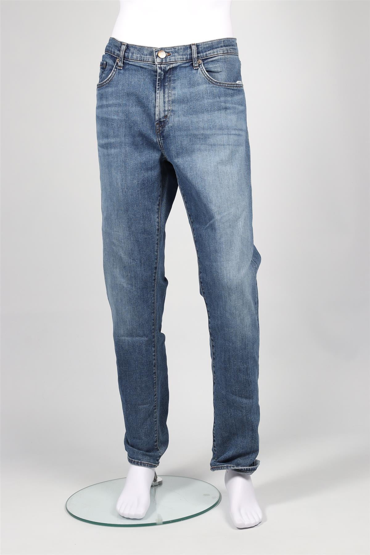 J BRAND BLUE MEN'S STRAIGHT LEG JEANS W38