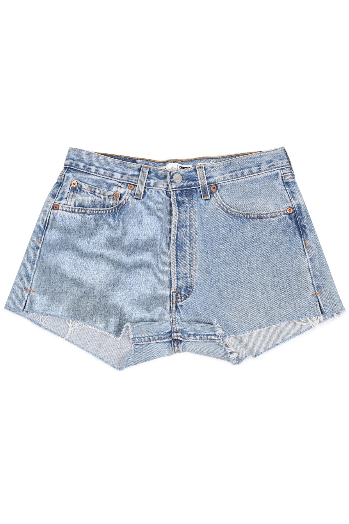 RE/DONE HIGH RISE DENIM SHORTS W27 UK 8-10