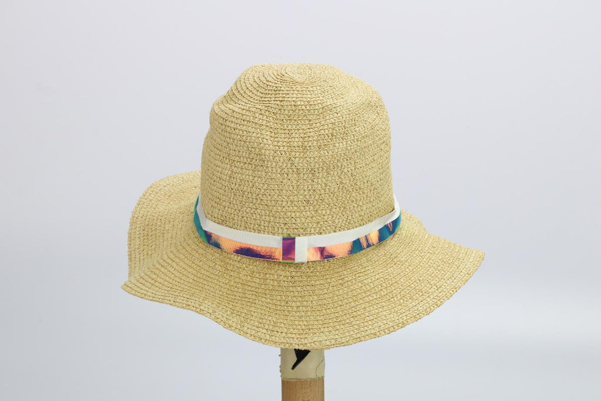 MAISON MICHEL STRAW HAT MEDIUM