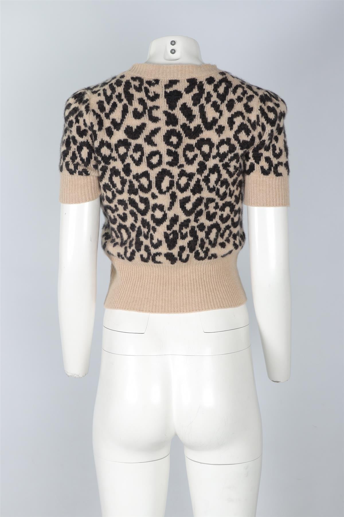 CHRISTIAN DIOR BEIGE CASHMERE SWEATER FR 38 UK 10