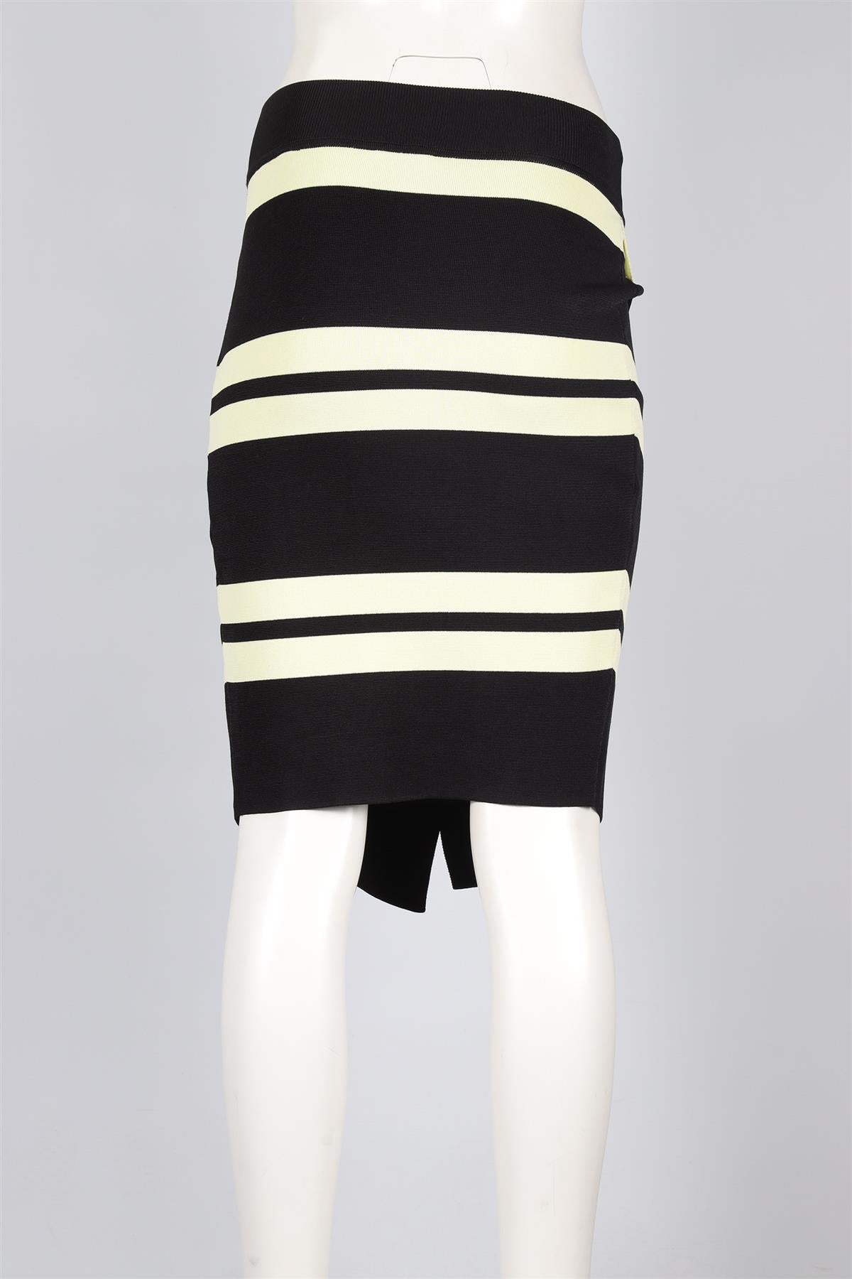 A.L.C. BLACK KNIT MINI SKIRT XSMALL