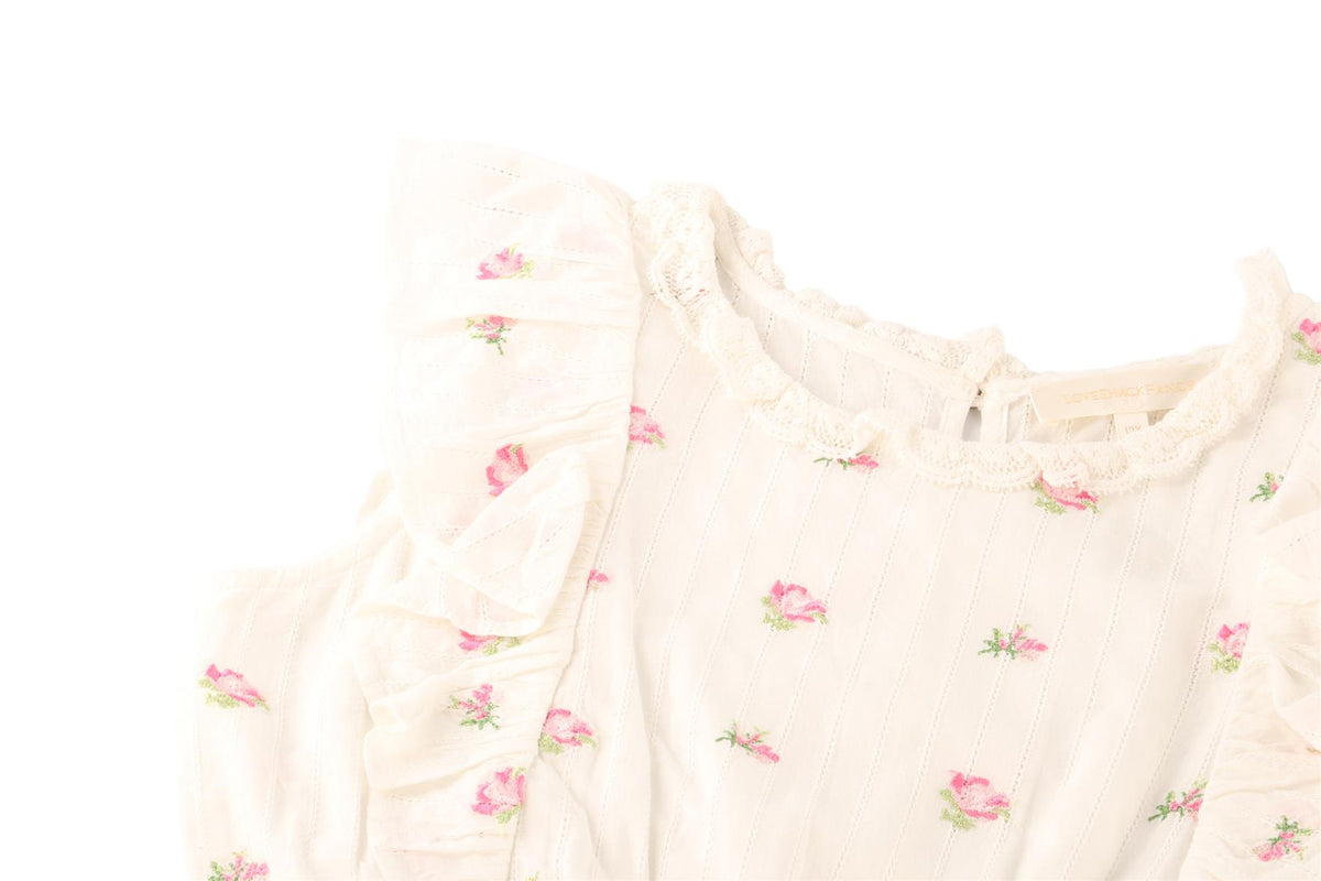 LOVESHACKFANCY WHITE KIDS GIRLS DRESS 12 YEARS