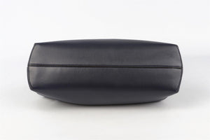 FENDI NAVY FIRST MEDIUM LEATHER SHOULDER BAG