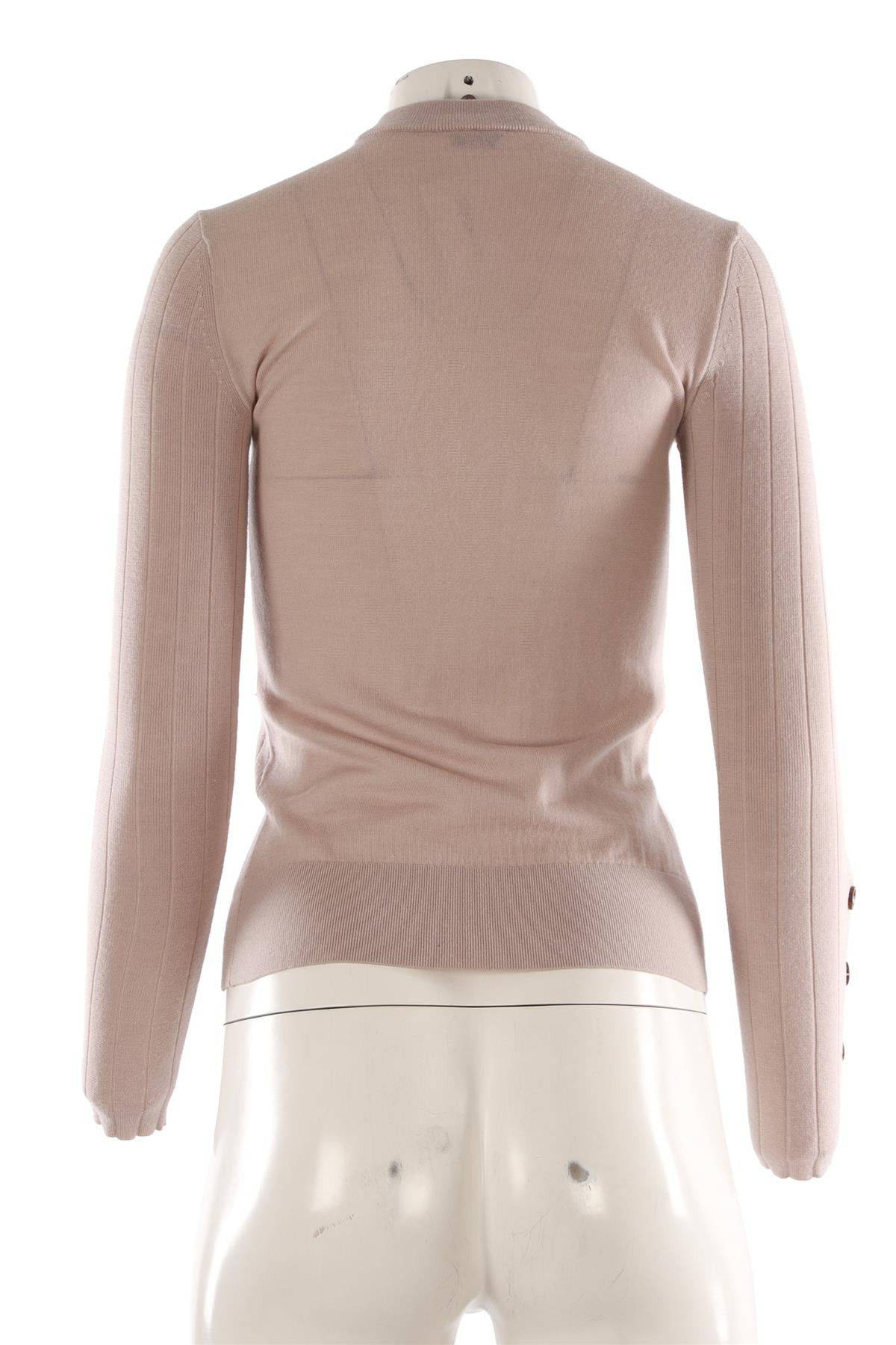 BEIGE WOOL SWEATER