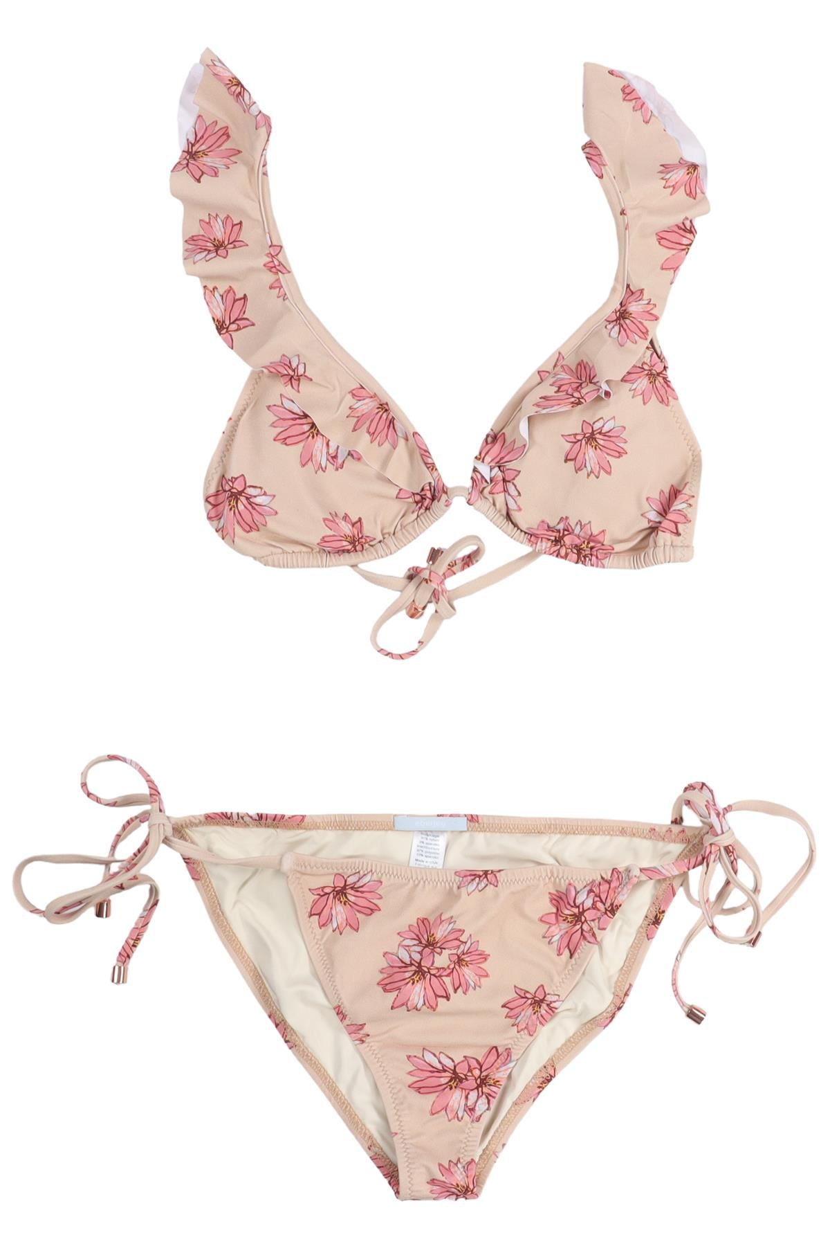 EBERJEY BEIGE SWIMSUIT MEDIUM
