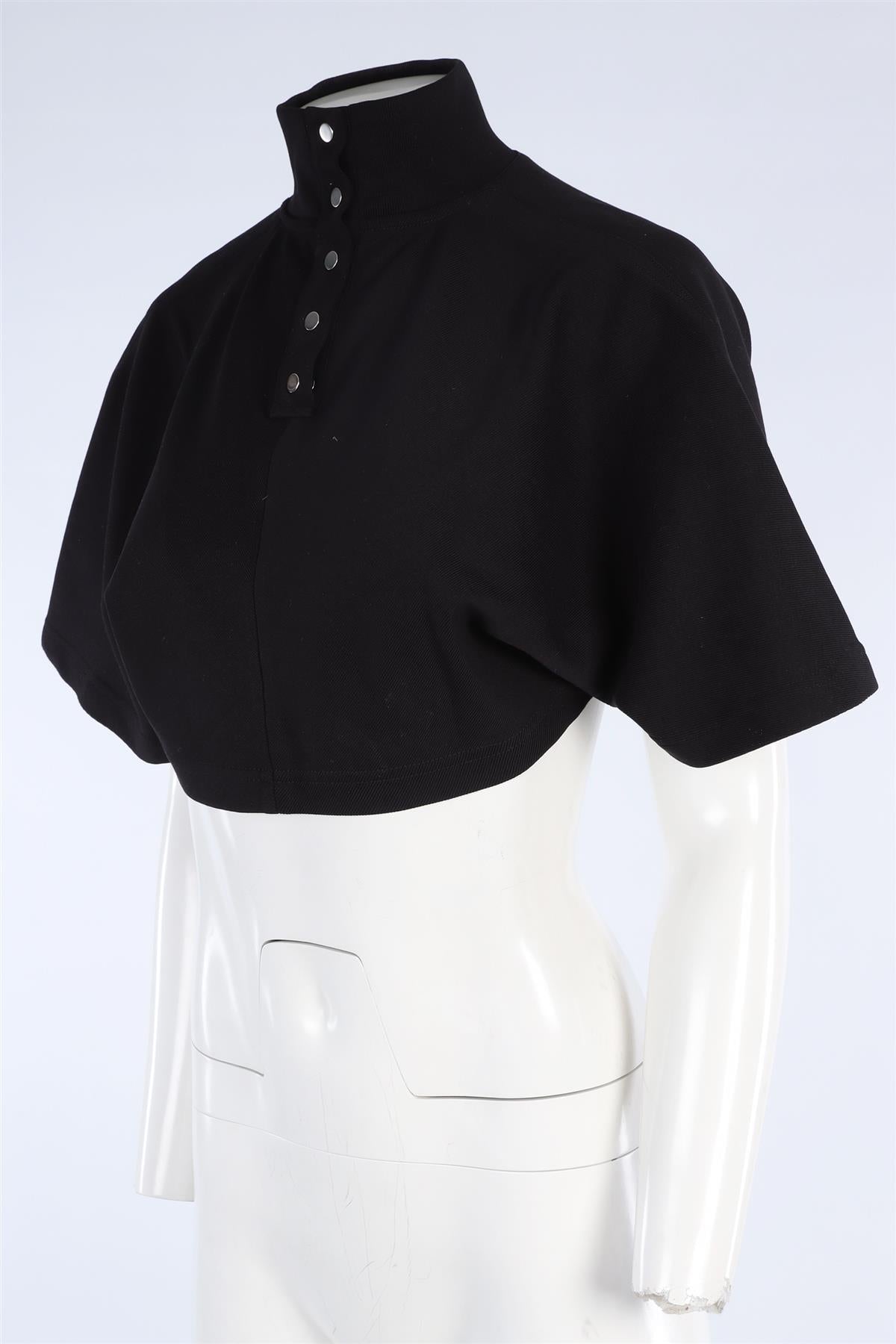 ALAÏA BLACK COTTON TOP SMALL