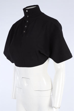 ALAÏA BLACK COTTON TOP SMALL