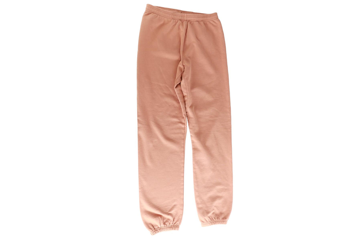 SKIMS BEIGE COTTON TRACK PANTS MEDIUM