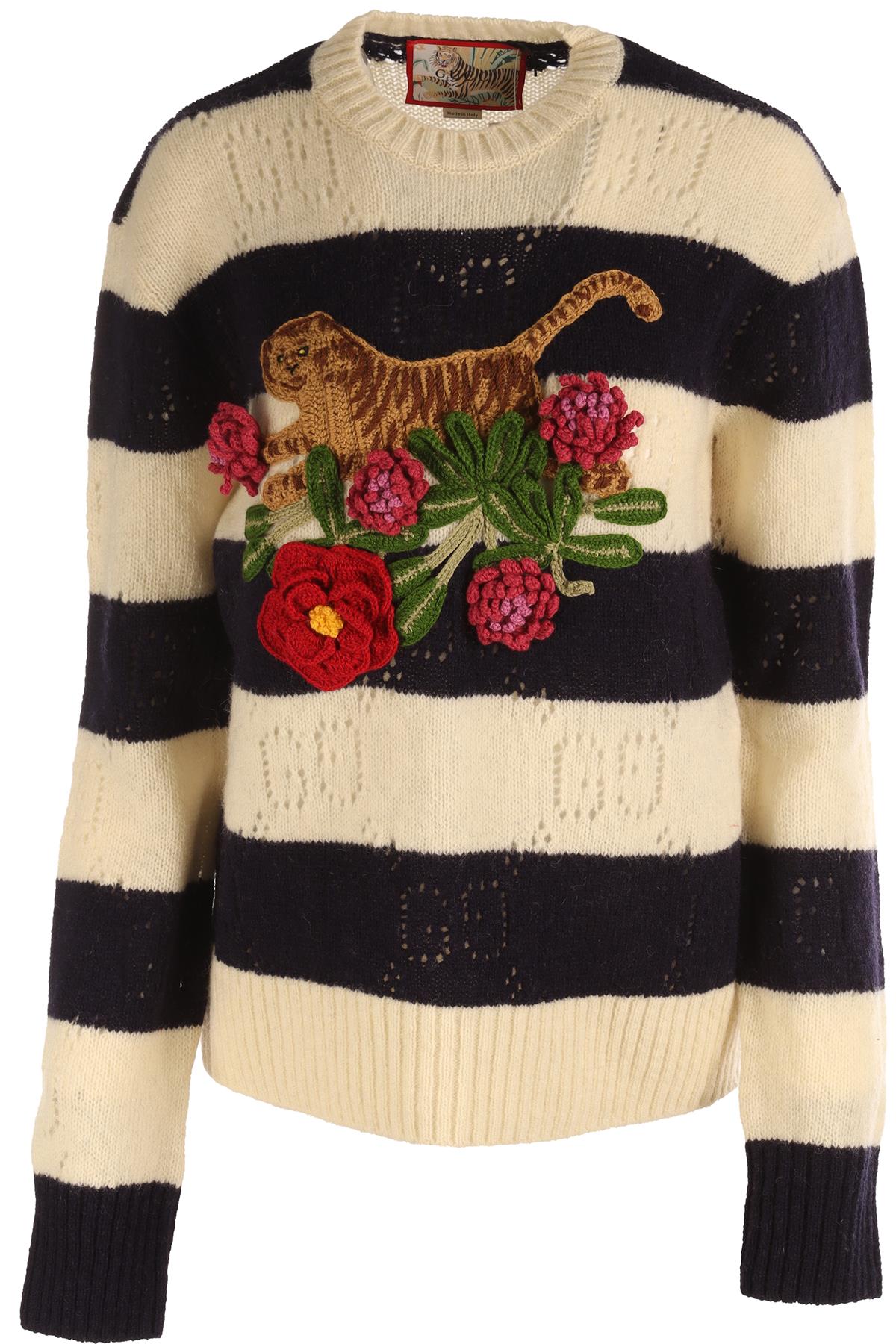 GUCCI MULTI WOOL SWEATER XSMALL