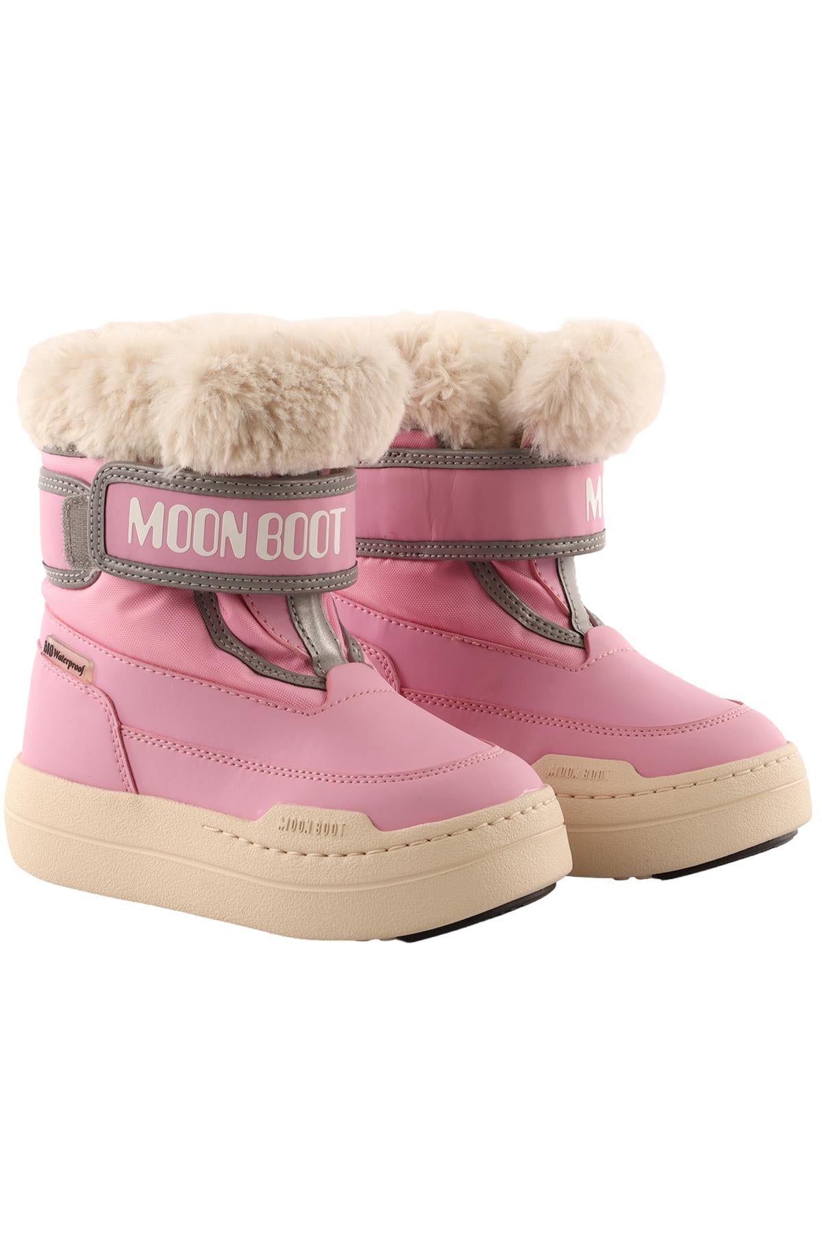 MOON BOOTS PINK KIDS GIRLS BOOTS EU 28 UK 10J US 11J